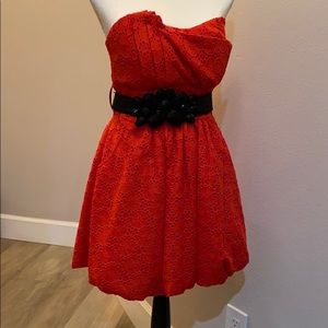 Voom by Joy Han Eyelet Bubble Dress